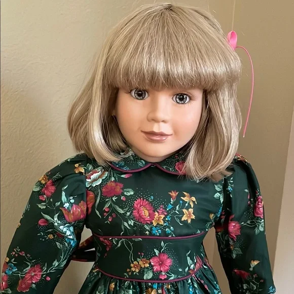 Vintage 1995 My Twinn Doll Blonde Blue Eyes - Picture 2 of 5